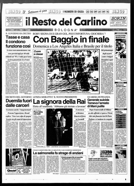 Il Resto del Carlino : giornale dell'Emilia